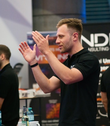 NDM Consulting auf einem Branchenevent